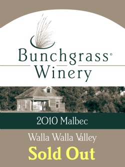 2010 Malbec<br>Walla Walla Valley<br>Frazier Bluff Vineyard