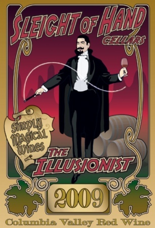 2009 "The Illusionist" Red blend Etched 6 Liter