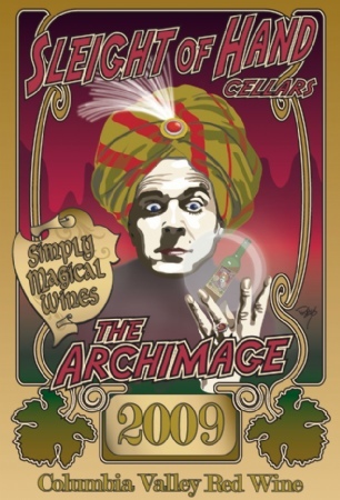 2009 "The Archimage" Red Blend Etched 3 Liter
