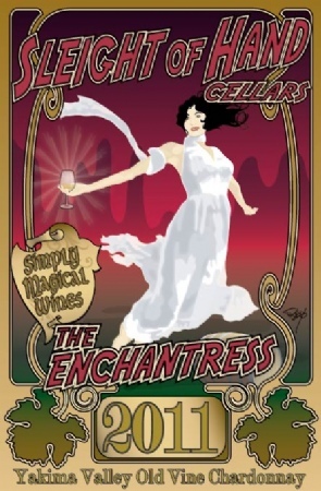  NEW RELEASE - 2011 "The Enchantress" Chardonnay 750ml
