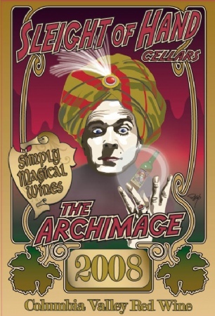 2008 "The Archimage" Red Blend Etched 9 Liter