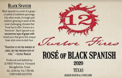 2020 Rose of Black Spanish