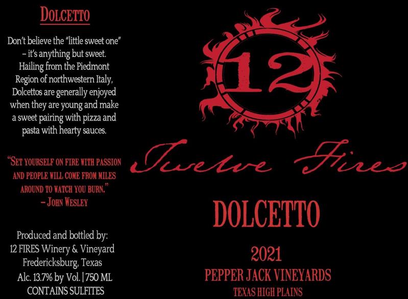 2021 Dolcetto