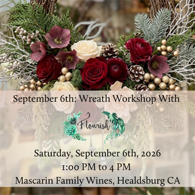 September 6th: Wreath Workshop