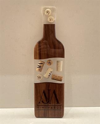 Handcrafted AJA Logo Cheese Board