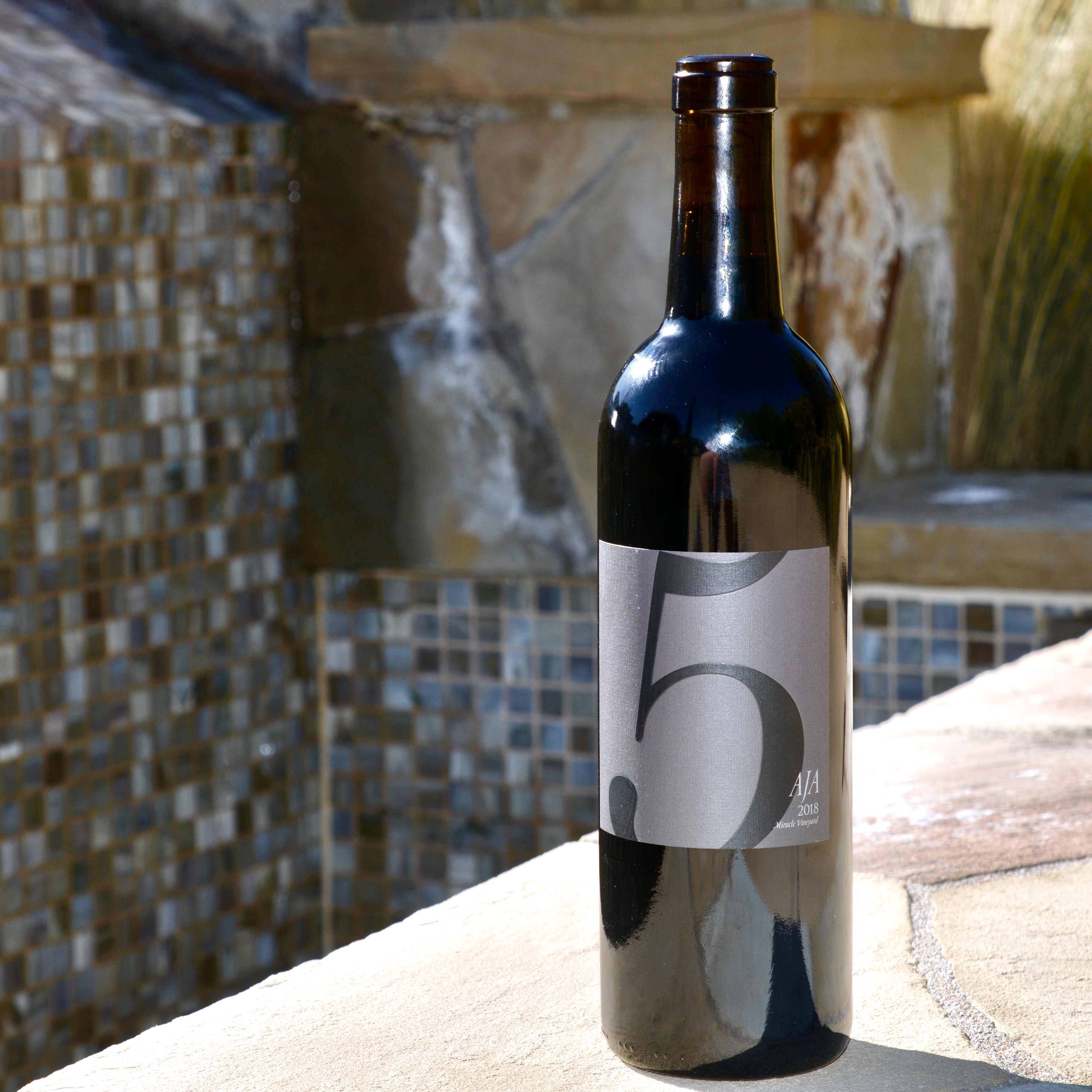2018 AJA Vineyards FIVE Red Wine, Malibu Coast, Miracle Vineyard, California