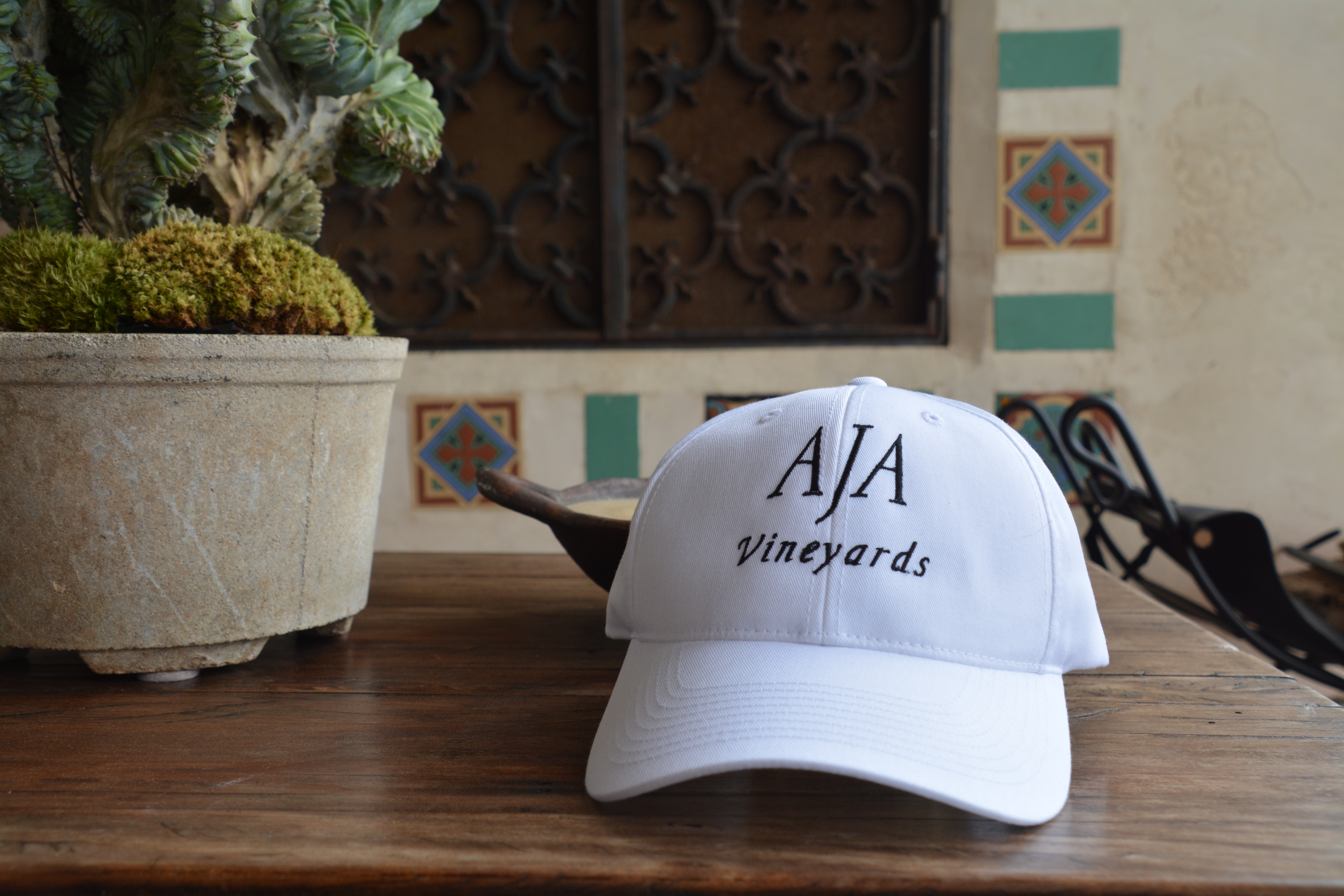 Vintage AJA Baseball Cap White