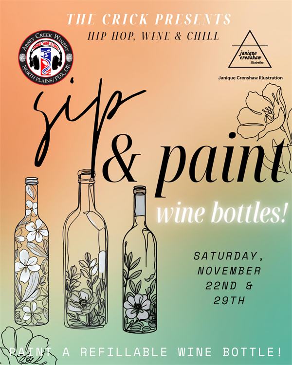 Sip 'n Paint Part "Wine Bottles" Part Deux