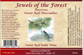 Sweet Red Muscadine
