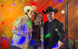Sydney Goodin with Curtis Eugene and Cebastian Layne August 16