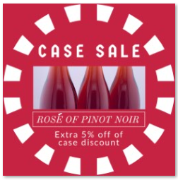 CASE SPECIAL - 2021 Rose of Pinot Noir