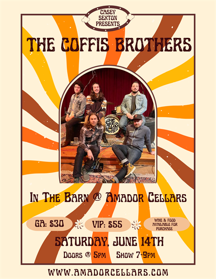 6/14/25  The Coffis Brothers - VIP Admission