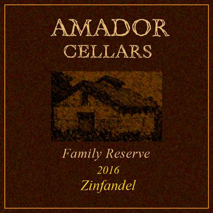 2016 Family Reserve Zinfandel