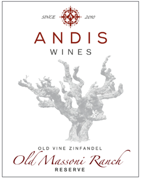 2022 Zinfandel "Old Massoni Ranch Reserve"