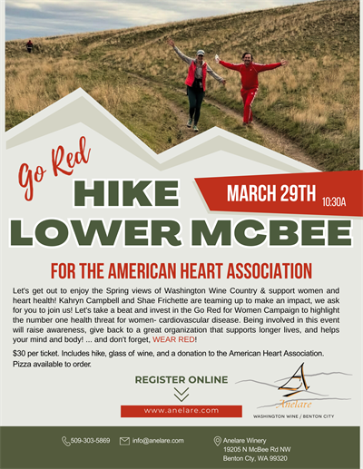 2026 Heart Association Go Red McBee Hike