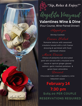 Valentine's Wine & Dine for Two