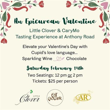 Valentine's Little Clover & CaryMo Tasting Experience