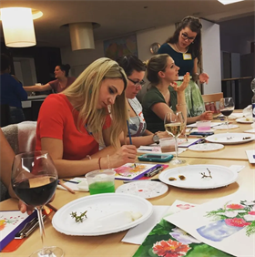 Wine and Watercolor - May 17th - 5:30pm-7:30pm
