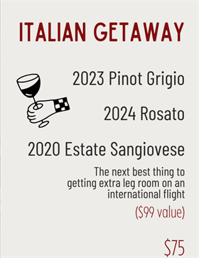 Italian Getaway 3-Pack