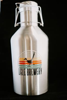 OGLE Silver Growler | Branded