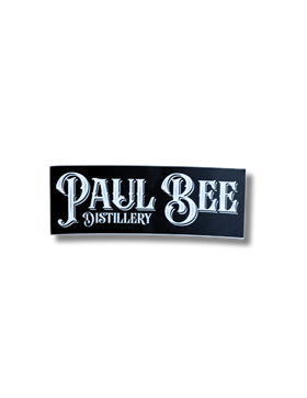 MEDIUM Black Paul Bee Sticker