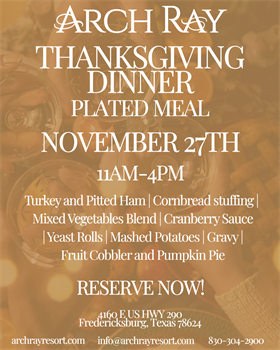 Thanksgiving Dinner - Child's Ticket