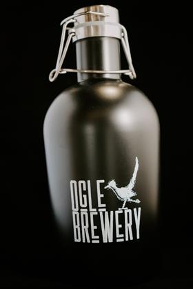 OGLE Black Growler | Branded