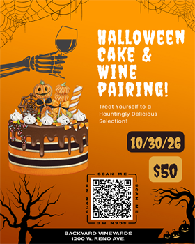 Halloween Cake and Wine 2026
