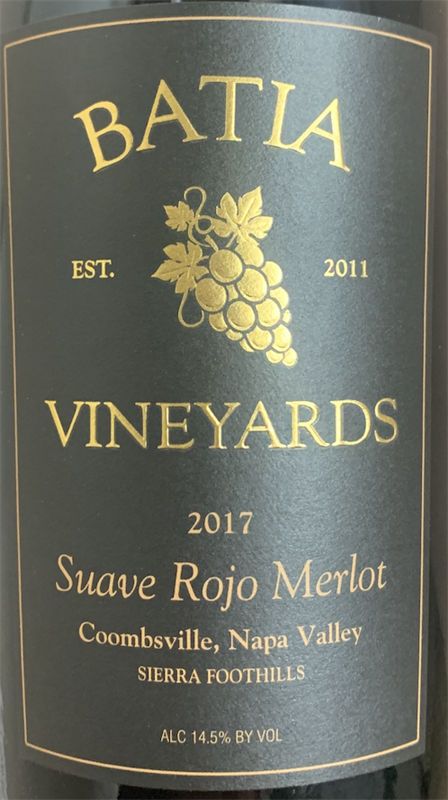 Suave Rojo Merlot (2017) Case