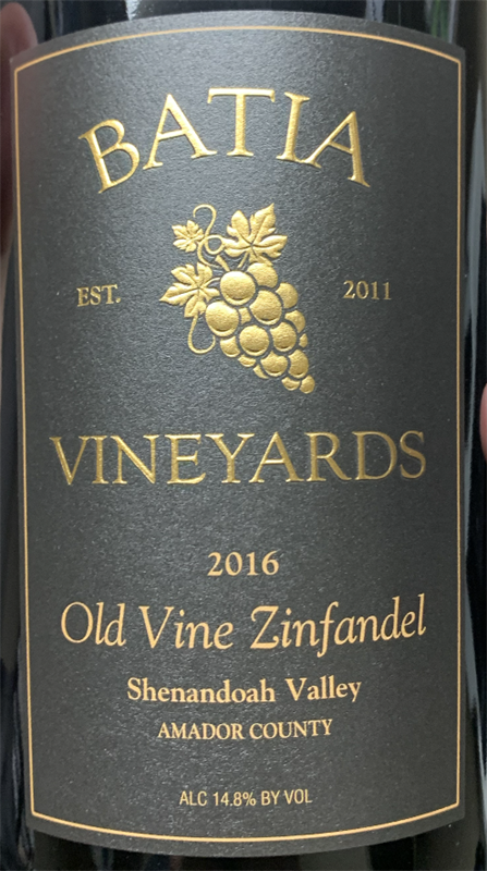 Old Vine Zinfandel (2016) Case