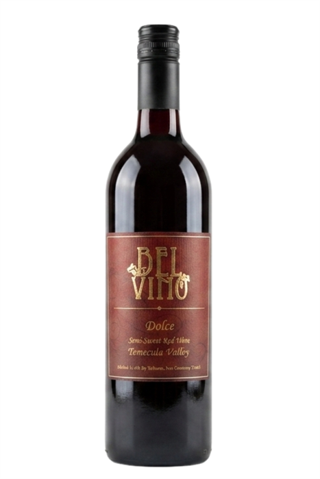 Dolce Semi-Sweet Red Wine Temecula California
