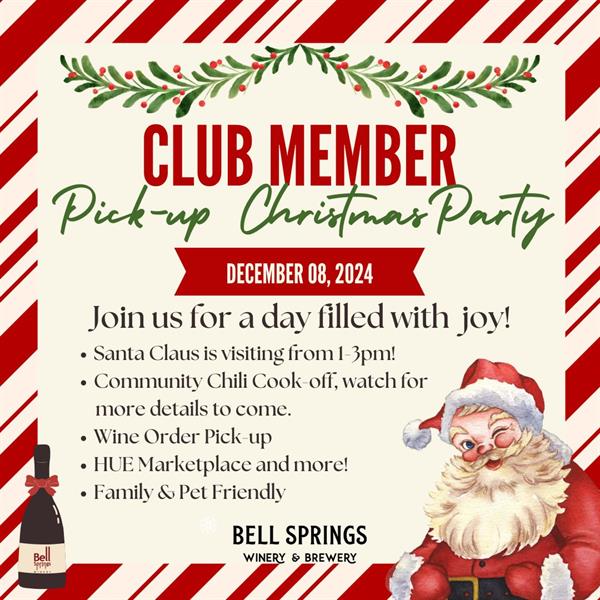 December 2024 Club Member Event