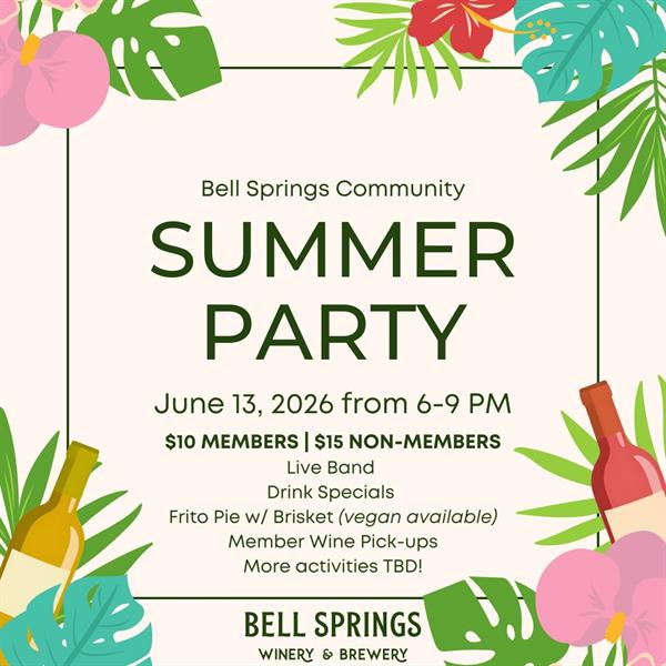 June 2026 Summer Party