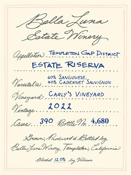 2022 "Estate Riserva"