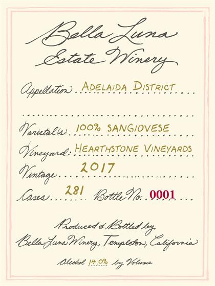 2017 Sangiovese