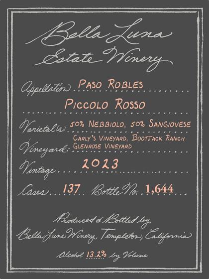 2023 Piccolo Rosso