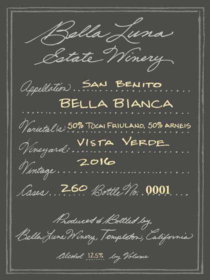 2016 Bella Bianca