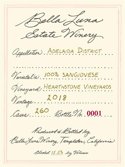 2018 Sangiovese
