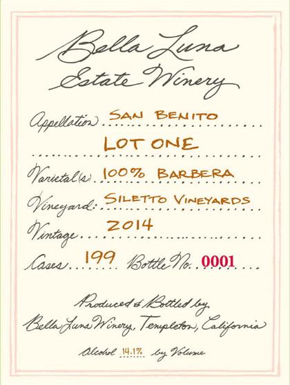 2014 Barbera