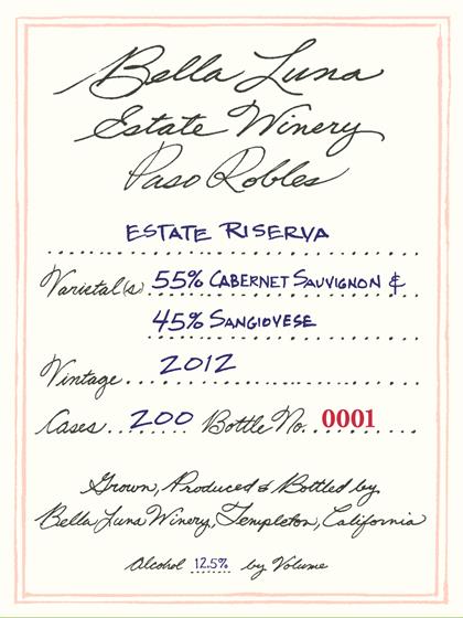 2012 "Estate Riserva"