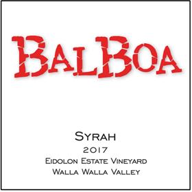 2017 Balboa WAug Syrah