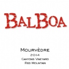 2015 Balboa Mourvèdre 1.5L Paper Label