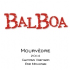 2015 Balboa Mourvèdre 3L Paper Label