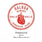 2013 Balboa Grenache 3L paper label