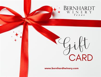 Bernhardt Winery - eGift Card $25