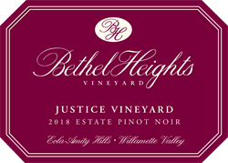 2018 Pinot Noir Justice Vineyard