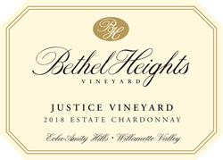 2018 Chardonnay Justice Vineyard