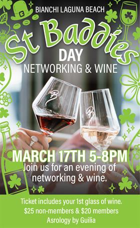St Baddies Day: Networking & Wine