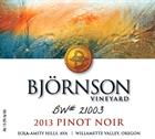 LIB 2013 BW #21003 Pinot Noir