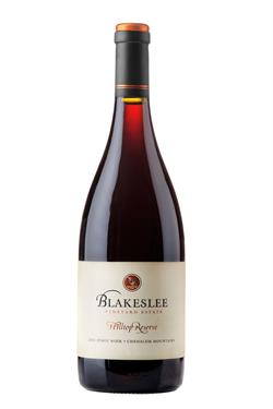 2011 Hilltop Reserve Pinot Noir